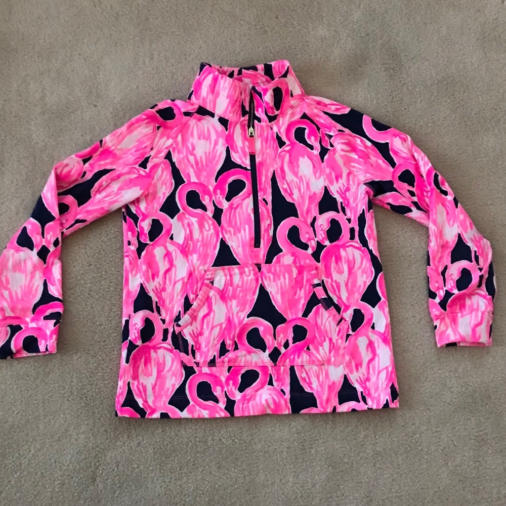Girls Lily Pulitzer zippered pullover